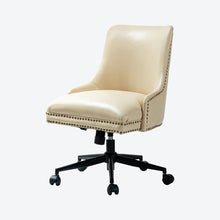 Load image into Gallery viewer, Idalia Task Chair - Ivory - Faux Leather
