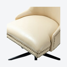 Load image into Gallery viewer, Idalia Task Chair - Ivory - Faux Leather
