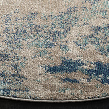 Load image into Gallery viewer, Safavieh Clearance Madison Blue/Grey Rug 5&#39; round
