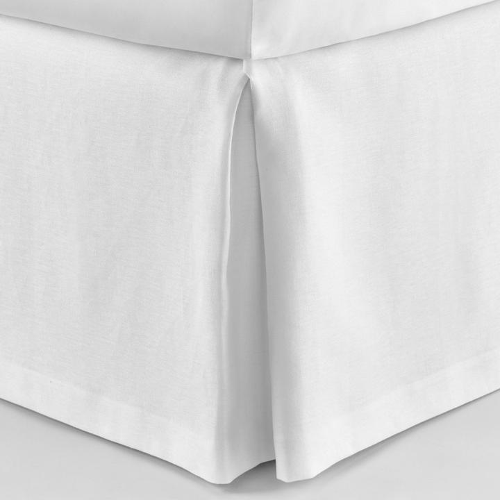 Mandalay Tailored Linen Bed Skirt, King