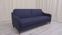 Load image into Gallery viewer, Jasper Coil Linen Convertible Sleeper Sofa, Blue Linen 2522AH
