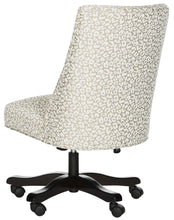 Load image into Gallery viewer, Scarlet White &amp; Light Ginger Desk Chair #515HW
