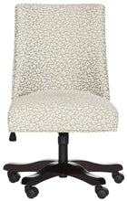 Load image into Gallery viewer, Scarlet White &amp; Light Ginger Desk Chair #515HW
