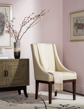 Load image into Gallery viewer, Crème Leather Sloping Armchair 676CDR
