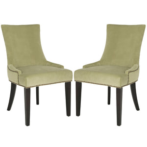 Lester 19 H Dining Chair Set Of 2 Brass Nail Heads - #193CE