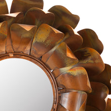 Load image into Gallery viewer, Lotus Copper Round Wall Mirror (495MM)
