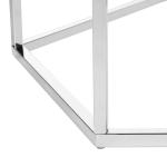 Load image into Gallery viewer, Eliana Glass/Chrome Coffee Table #946HW
