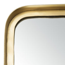 Load image into Gallery viewer, Alta 31.5-in L x 19.5-in W Irregular Brushed Brass Framed Wall Mirror (SB1075)
