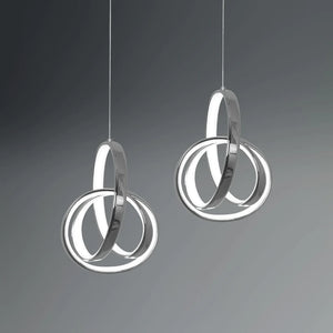 2PCS PACK MODERN LED PENDANT LIGHT (SET OF 2)