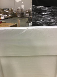 28" x 80" Paneled Solid Manufactured Wood Primed Shaker Standard Door