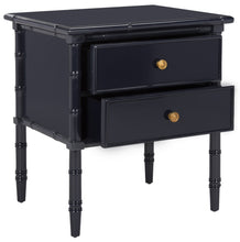 Load image into Gallery viewer, Mina Navy Nightstand - Set of 2 (SB1014)(2 BOXES)
