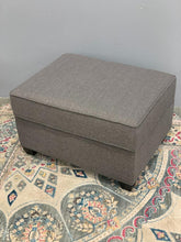 Load image into Gallery viewer, Gray Dubey Living Room Ottoman
