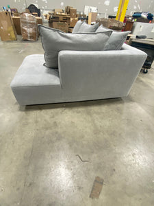 Gilman Creek Macon Grey Fabric Sectional Sofa