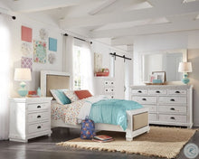 Load image into Gallery viewer, Willow Distressed White  Drawer Dresser 5263RR
