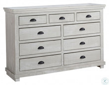 Load image into Gallery viewer, Willow Gray Chalk  Drawer Dresser
