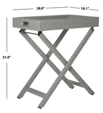 Load image into Gallery viewer, Bardia Grey Wicker Outdoor Side Table (SB1089)
