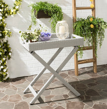 Load image into Gallery viewer, Bardia Grey Wicker Outdoor Side Table (SB1089)
