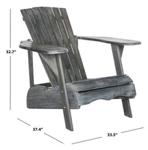 Load image into Gallery viewer, Mopani Ash Gray Wood Adirondack Chair (SB80)
