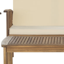 Load image into Gallery viewer, Rocklin 4-Piece Wood Frame Patio Conversation Set with Cushions #1680HW
