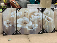 Load image into Gallery viewer, Shimmering Blossoms&#39; Multi-Piece Image on Wrapped Canvas
