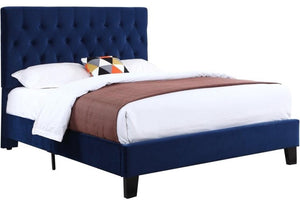 TRANSITIONAL TUFTED QUEEN SIZE BED MRM702