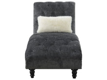 Load image into Gallery viewer, Hutton II Gray Chaise with Pillow
