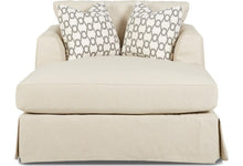 Load image into Gallery viewer, WIDE SLIPCOVER CHAISE WITH FLARED TRACK ARMS Bentley Collection by Klaussner
