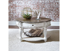 Load image into Gallery viewer, Magnolia Manor White Round Cocktail Table (2599RR)

