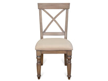 Load image into Gallery viewer, Aberdeen X Back Side Chairs Set of 2 weather worn white(2560RR)
