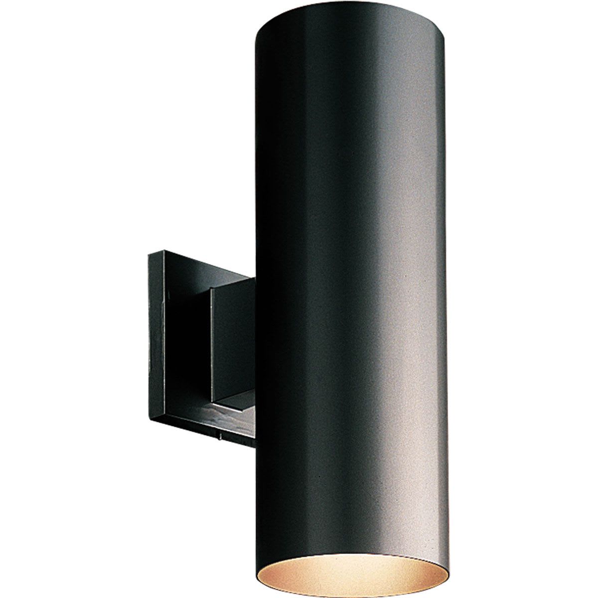 Progress Lighting Cylinder 2 Light LED Wall Sconce with Metal Cylinder Shade - 14
