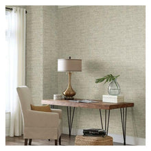 Load image into Gallery viewer, Papyrus Weave Premium Peel and Stick Wallpaper in Neutral (1 Roll - 27 in. x 20 ft. ) #9735
