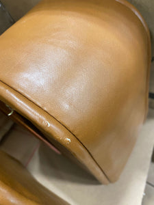 Charrissa 77'' Faux Leather Square Arm Sofa 6724RR