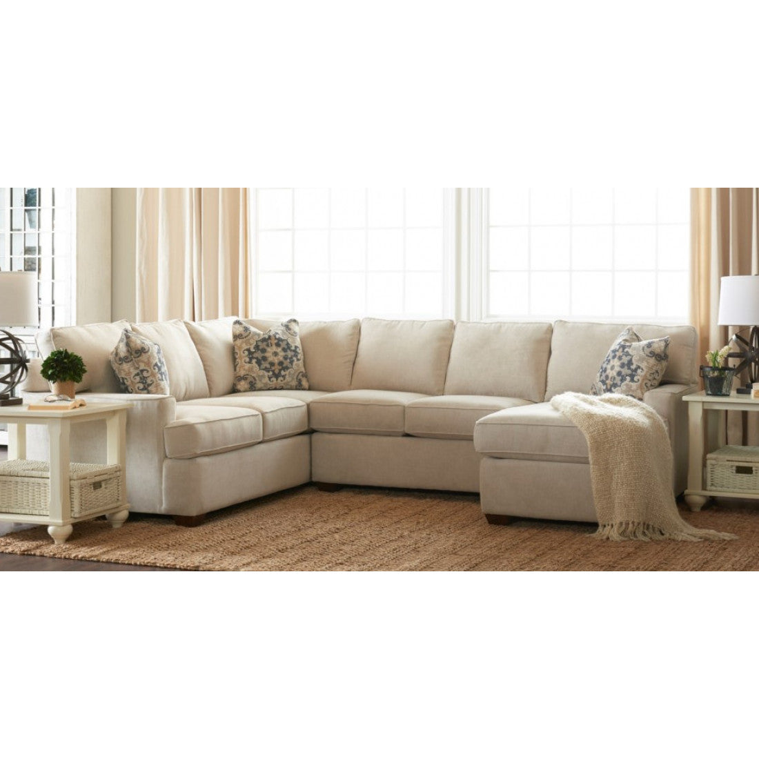 Klaussner Left Arm Facing Chaise