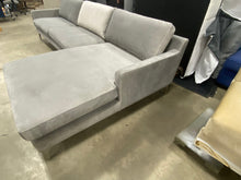 Load image into Gallery viewer, Jasper 119&quot; Wide Velvet Sofa &amp; Chaise

