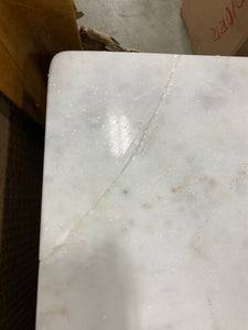 Mogenson Square Marble Accent Table White - Project 62™ 4015RR