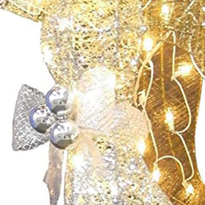4' Tall Angel Prelit LED Christmas Decoration (Used)