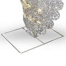 Load image into Gallery viewer, 4&#39; Tall Angel Prelit LED Christmas Decoration (Used)
