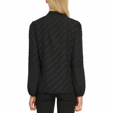 Load image into Gallery viewer, Women's Tie-Neck Chiffon Blouse by DKNY
