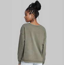 Load image into Gallery viewer, Womens Long Sleeve Round Neck Boxy Tunic T-Shirt
