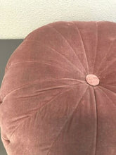 Load image into Gallery viewer, 24&quot; Oversize Velvet Round Floor Pillow - Rose
