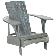 Load image into Gallery viewer, Mopani Ash Gray Wood Adirondack Chair 7496
