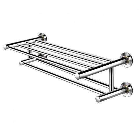 Wall Mounted Bathroom Towel Rack Stainless Steel 631CDR