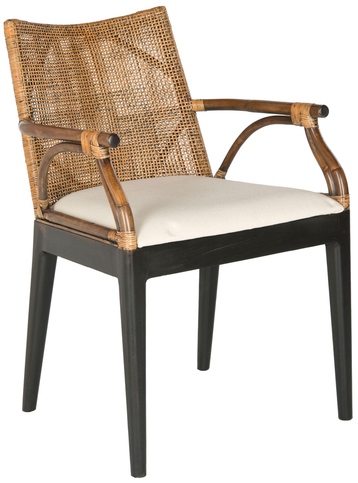 Gianni Brown/White Accent Chair (Set of 2)3126RR - 2 Seperate Boxes