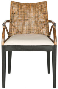 Gianni Brown/White Accent Chair (Set of 2)3126RR - 2 Seperate Boxes