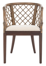 Load image into Gallery viewer, Carlotta Griege Cotton Arm Chair - Set of 4 (SB1039)(4 BOXES)

