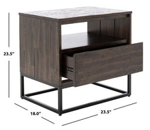 Load image into Gallery viewer, Emmarose 1 Drawer Nightstand
