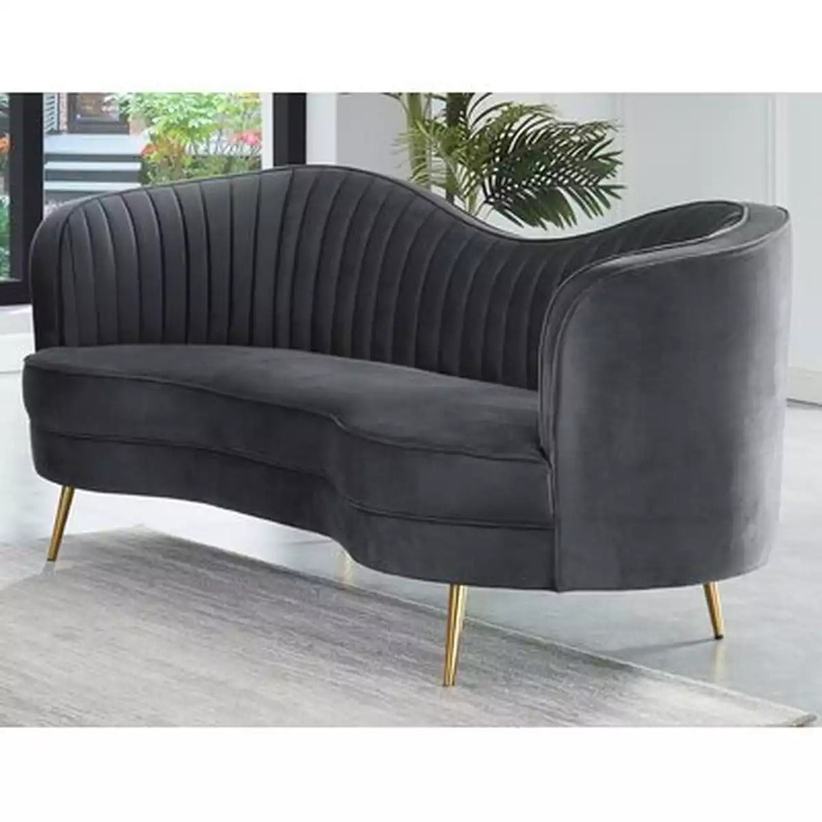 Goulette Velvet Loveseat 5853RR