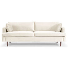 Load image into Gallery viewer, 83&quot; Wide Velvet Recessed Arm Sofa PIECE ONLY 7303RR
