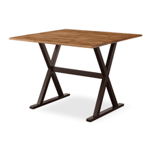 Load image into Gallery viewer, 40&quot; Square Drop Leaf Rustic Dining Table #9481
