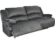 Load image into Gallery viewer, Clonmel Charcoal 2-Seat Reclining Sofa
